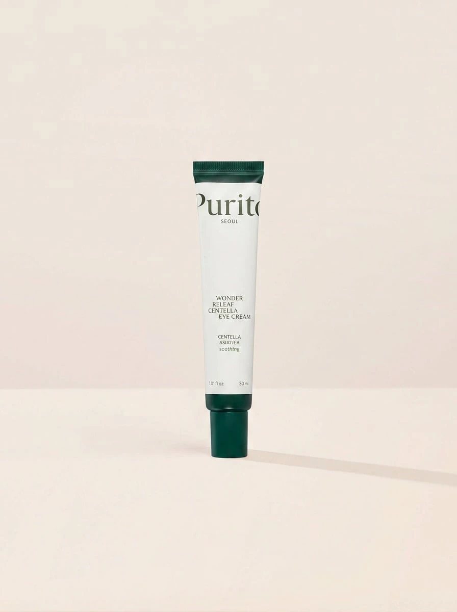 Purito Wonder Releaf Centella Eye Cream 30 Ml – Eye Cream, Soothing, For Sensitive Skin, Centella Asiatica, Suitable For Morning Skincare Routine - Clear - View 1