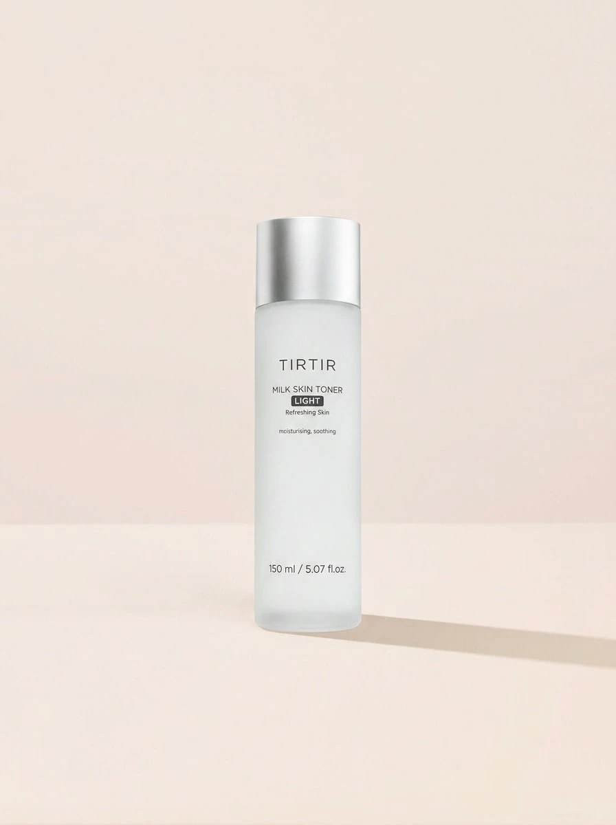 TIRTIR Milk Skin Toner Light 150 Ml – Face Toner, Moisturizing, For Oily Skin, Rice Bran Extract, Suitable For Morning Skincare Routine - Clear - View 1