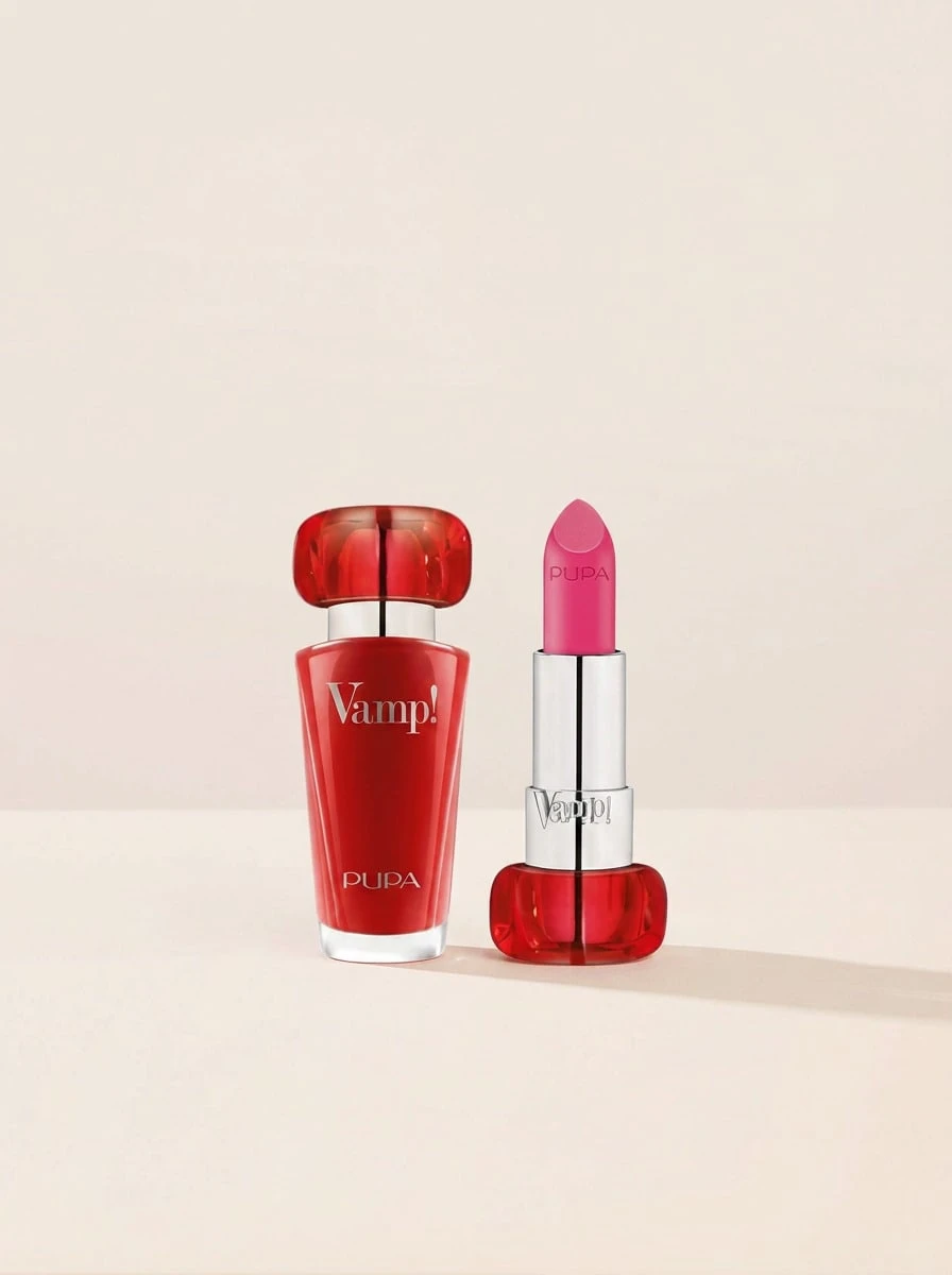 Pupa Milano Vamp! Lipstick 203 Fuchsia Addicted 3.5 G – Lipstick, High Pigmentation, For Women, Fuchsia, Creamy Formula, Suitable For Daily Wear - #203 Fuchsia Addicted - View 1