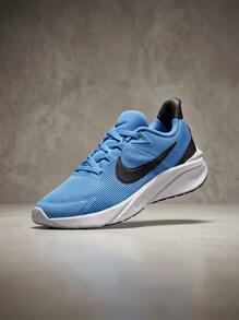 Nike 女款運動鞋 支撐性佳 柔軟彈性 休閒健身 黑色 DX7615-408 - 藍色 - 查看 1