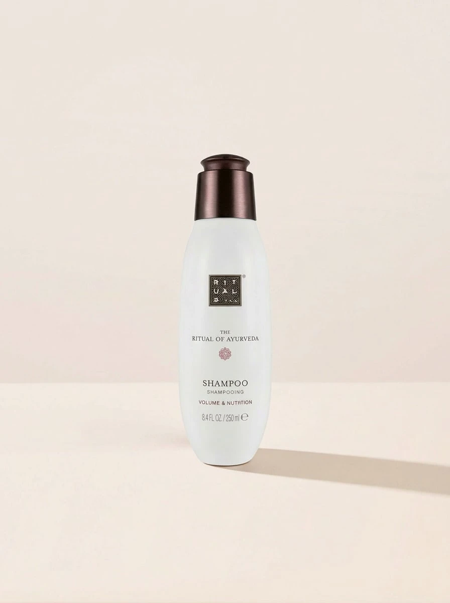 Rituals The Ritual Of Ayurveda Shampoo 250 Ml – Rose And Sweet Almond Scent, Volume And Nutrition Formula, Infused With Argan Oil, Deep Cleansing For All Hair Types, Luxury Home Spa Experience, Daily Hair Care Routine - Ayurveda - 查看 1