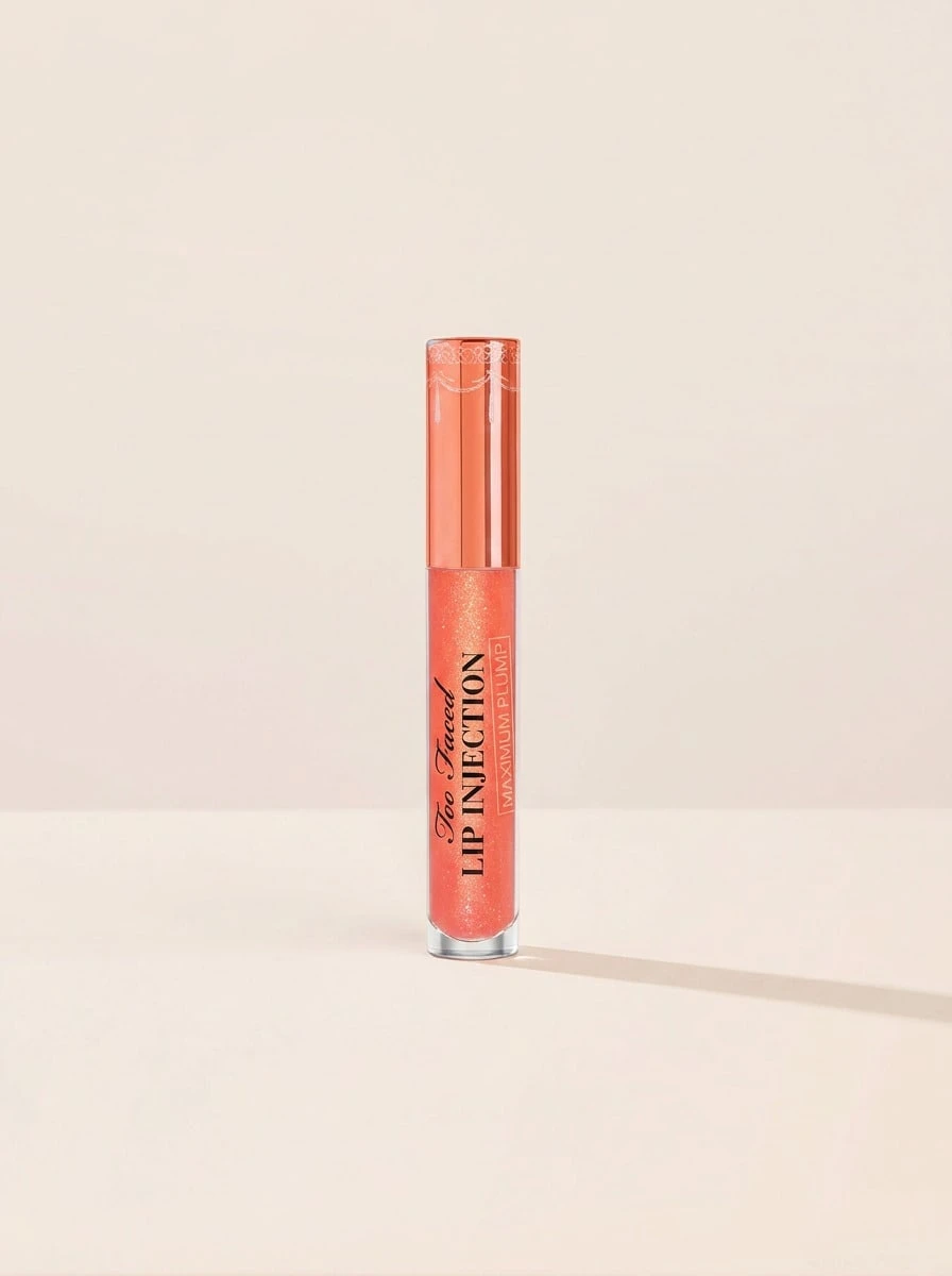 Too Faced Lip Injection Maximum Plump Extra Strength Lipgloss Creamsicle Tickle 4 g - Cosquillas de Creamsicle - Ver 1