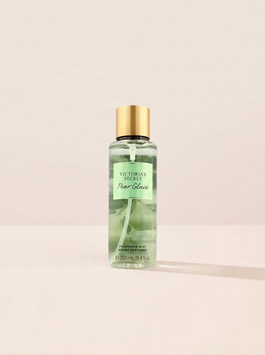 Victoria's Secret Pear Glacé Body Mist 250 Ml – Sugared Pear And Casaba Melon Scent, Refreshing Fruity Aroma For Women, Long-Lasting Body Spray For Daily Wear, Lightweight Fragrance For Post-Shower, Perfect For Travel And Gifting - Pear Glace - 查看 1