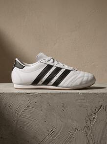 Adidas Taekwondo 女款運動鞋 柔軟輕量透氣休閒健身鞋 白色 JS1194 - 白色/黑色 - 查看 1