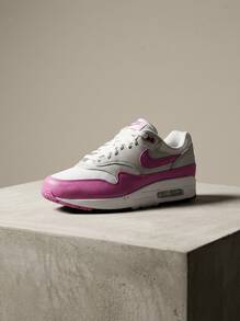 Nike Air Max 女款運動鞋 舒適百搭耐穿 適合校園與戶外 黑色 DZ2628-001 - 白色/幻影/黑色/皇家脈動 - 查看 1