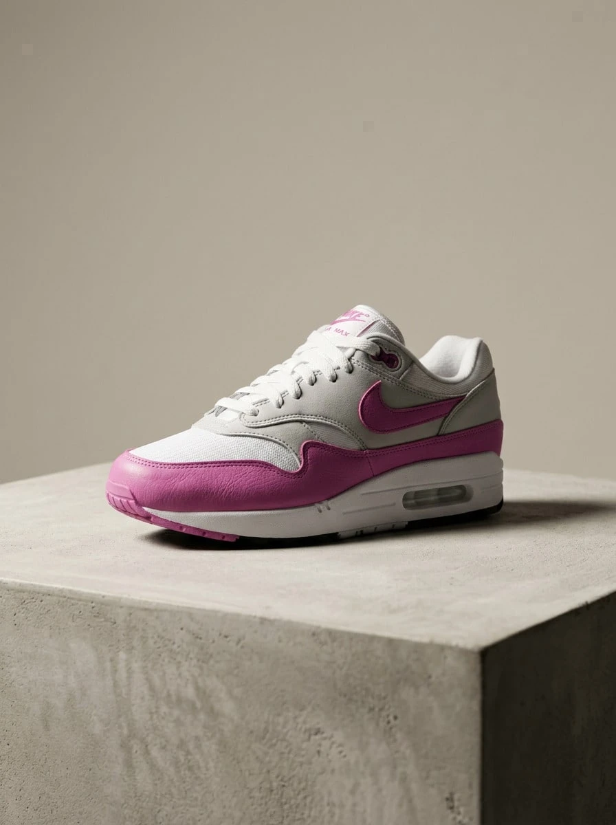 Nike Air Max 女款運動鞋 舒適百搭耐穿 適合校園與戶外 黑色 DZ2628-001 - 白色/幻影/黑色/皇家脈動 - 查看 1