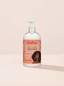 Shea Moisture Coconut And Hibiscus Curl And Shine Conditioner, 384 Ml - Clear - View 1