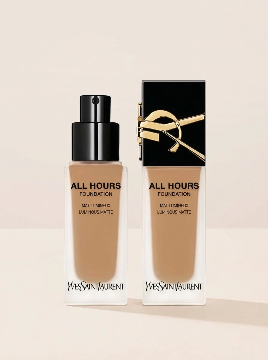 Yves Saint Laurent All Hours Foundation MW9 25 Ml – Foundation, Luminous Matte, For Women, MW9, Suitable For Daily Makeup Routine - Multicolor - View 1