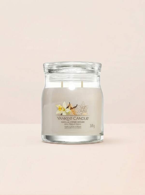 Yankee Candle Vanilla Crème Brûlée Signature Medium Jar Candle 368 g