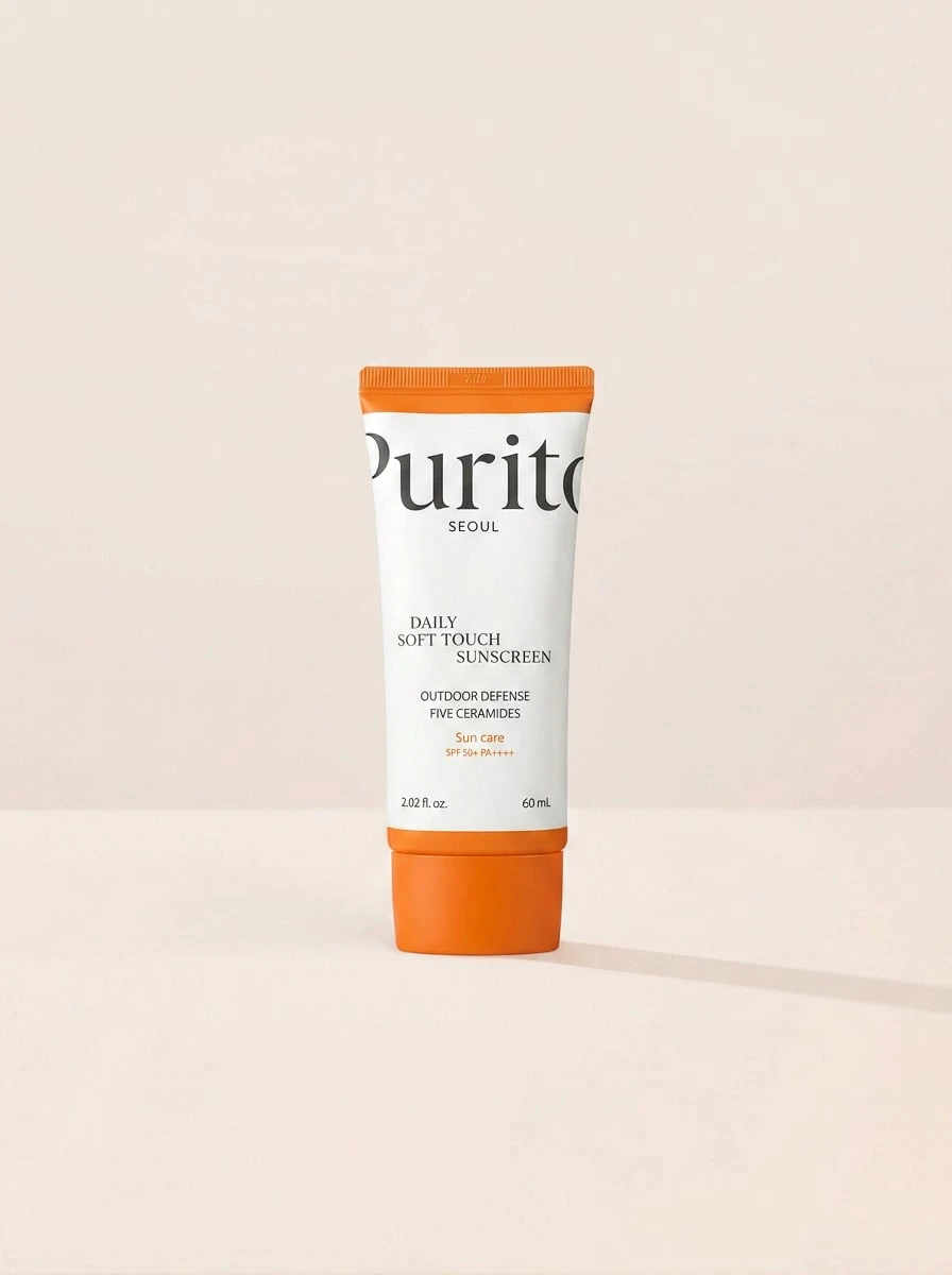 Purito Daily Soft Touch Sunscreen SPF50+ PA++++ 60 Ml – Sunscreen, Broad Spectrum Protection, For Oily Skin, Five Ceramides, Suitable For Morning Skincare Routine - Clear - View 1