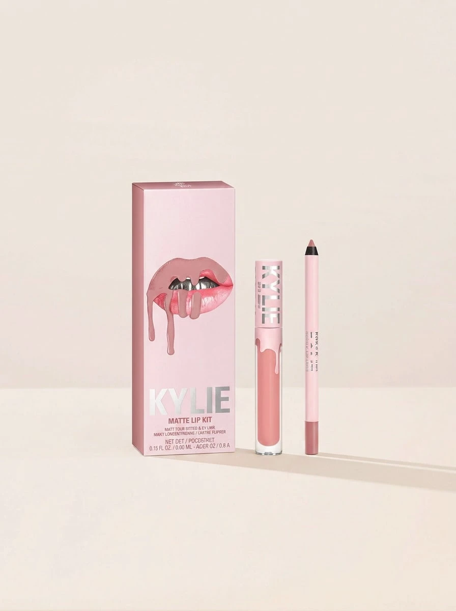 Kylie Cosmetics Matte Lip Kit Koko K – Lip Kit, Matte Finish, For Women, Dusty Pink, Suitable For Daily Makeup - 300 Koko K - View 1