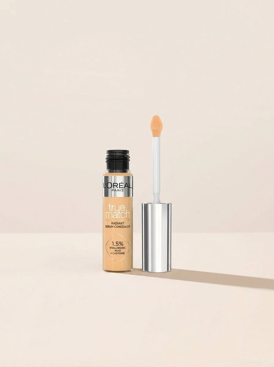 True Match Radiant Serum Concealer 6N 11 Ml – Concealer, Radiant Finish, For Dry Skin, 6N, Hyaluronic Acid, Suitable For Daily Makeup Routine - Multicolor - View 1