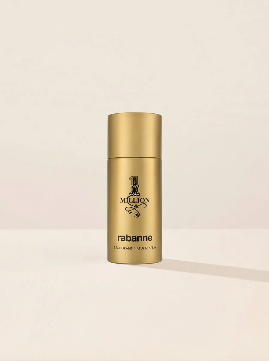 Paco Rabanne 1 Million Deodorant Spray 150 Ml – Deodorant Spray, Long-Lasting, For Men, Woody, Gold, Suitable For Daily Wear - Gold - View 1