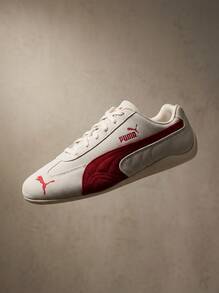 Puma Speedcat Td Og 女款運動鞋 透氣百搭日常跑步鞋 紅色 400986-49 - 米色/紅色 - 查看 1