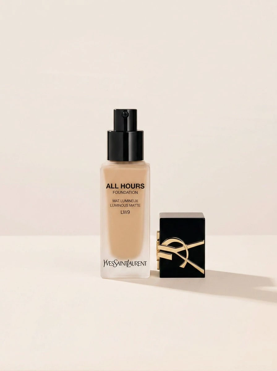 Yves Saint Laurent All Hours Foundation LW9 25 Ml – Liquid Foundation, Luminous Matte Finish, For Women, LW9, Hyaluronic Acid, Suitable For Daily Makeup Routine - Multicolor - View 1