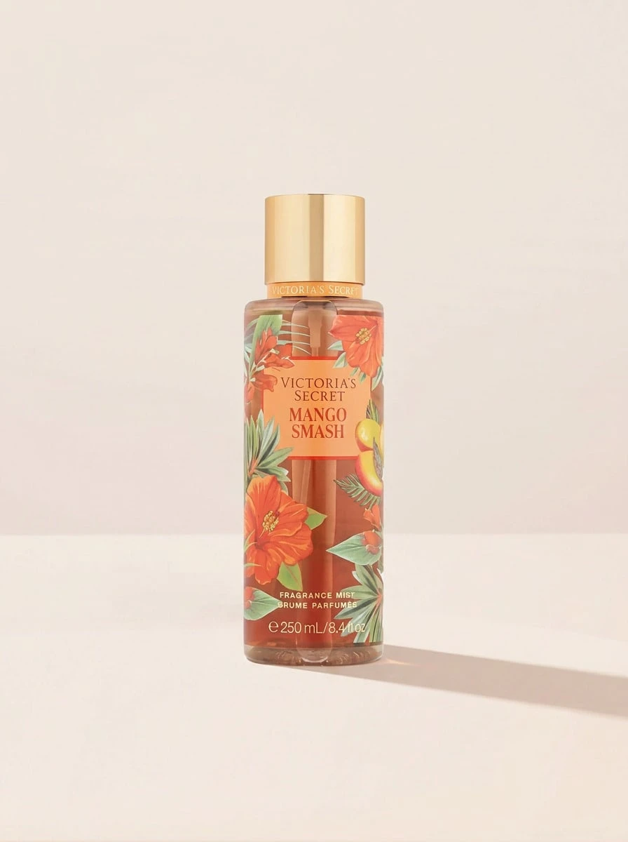 Victoria's Secret Mango Smash Body Mist 250 Ml – Fragrance Mist, Refreshing, For Women, Mango, Orange, Suitable For Daily Wear - Mango Smash - View 1