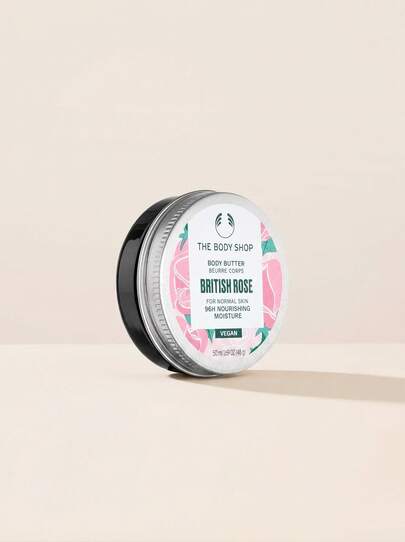 The Body Shop زبدة الجسم بالورد البريطاني 50 مل