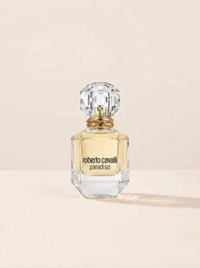 Roberto Cavalli Paradiso Eau De Parfum 50 Ml – Eau De Parfum, Long-Lasting, For Women, Citrus, Gold, Mandarin, Suitable For Daily Wear