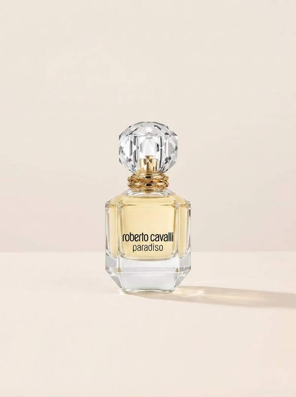 Roberto Cavalli Paradiso Eau De Parfum 50 Ml – Eau De Parfum, Long-Lasting, For Women, Citrus, Gold, Mandarin, Suitable For Daily Wear