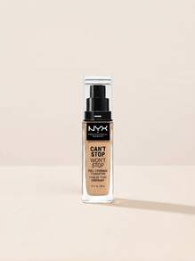 NYX Can't Stop Won't Stop Full Coverage Foundation CSWSF7.5 Soft Beige 30 Ml – Foundation, Full Coverage, For Oily Skin, Soft Beige, Suitable For Daily Wear - soft brown - 查看 1