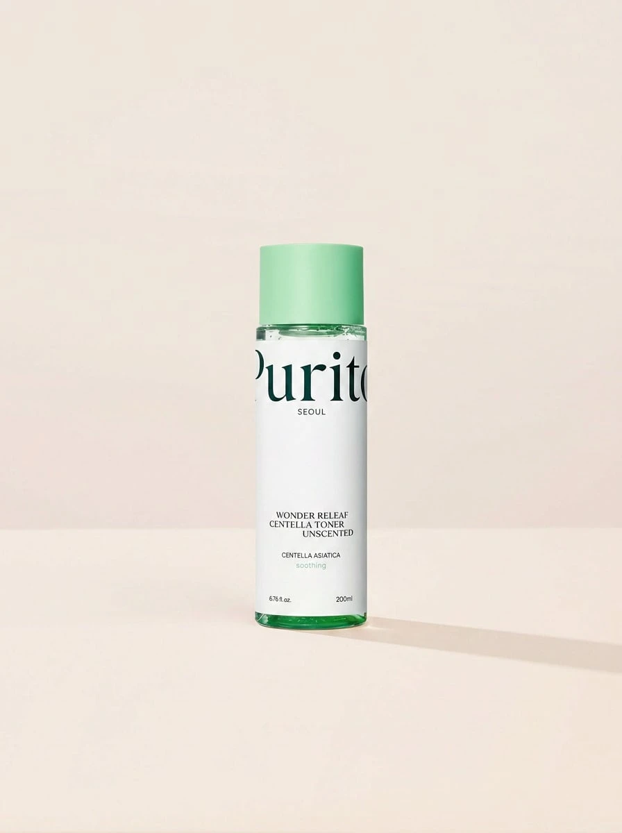 Purito Wonder Releaf Centella Toner Unscented 200 Ml – Facial Toner, Soothing, For Sensitive Skin, Unscented, Centella Asiatica, Suitable For Morning Skincare Routine - Multicolor - View 1
