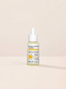 APLB Retinol Vitamin C & Vitamin E Ampoule Serum 40 Ml – Face Serum, Anti-Aging, For Aging Skin, Retinol, Suitable For Nighttime Skincare Routine - Clear - View 1