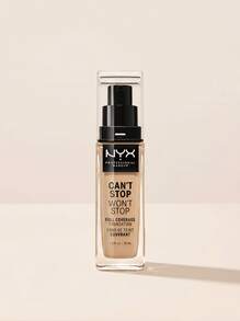 NYX Can't Stop Won't Stop Full Coverage Foundation CSWSF6.5 Nude 30 Ml – Foundation, Full Coverage, For Oily Skin, Nude, Suitable For Daily Wear - Nude - View 1