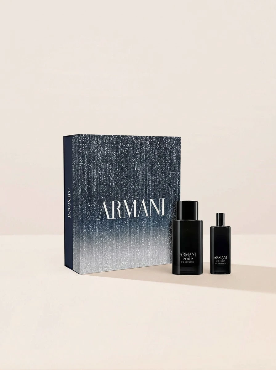 Armani Code Eau De Parfum 75 Ml Gift Set - Blue - View 1