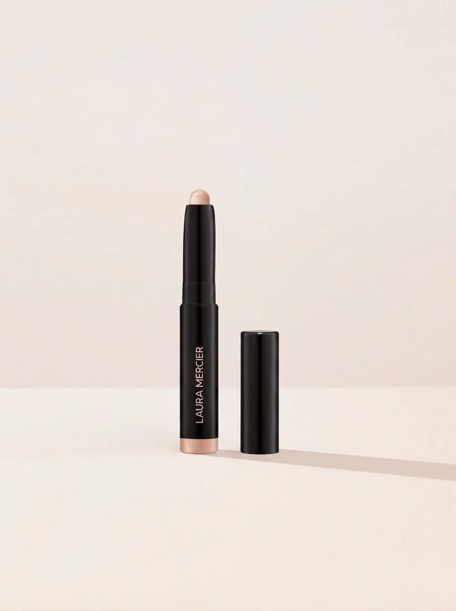 Laura Mercier قلم ظلال عيون كافيار Mini RoseGlow بلون Modern Rose، 1 جرام - الوردة الحديثة - مشاهدة 1