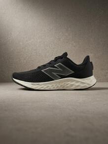 New Balance Women Sneakers Mesh Lightweight Breathable Cushioned Gym Running Black WARISYK4 - black - View 1