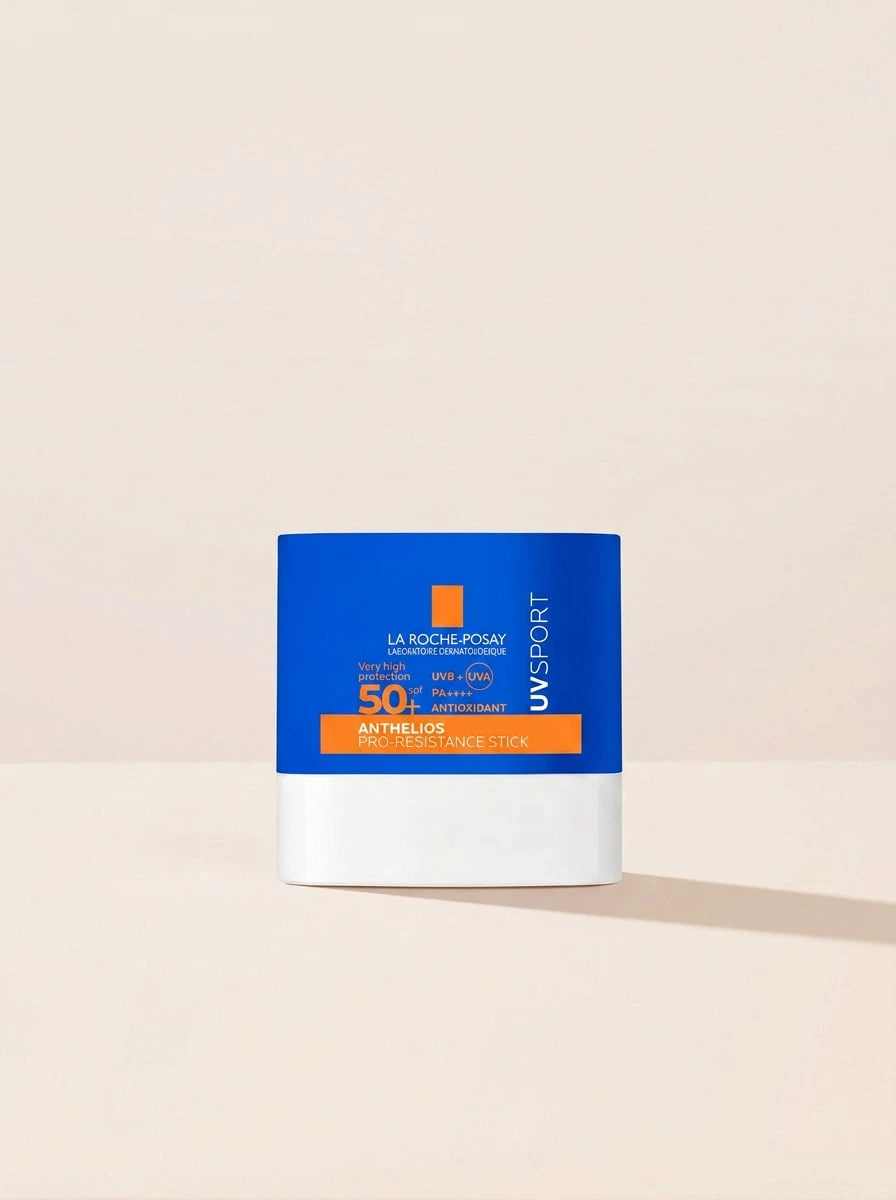 La Roche-Posay Anthelios UVSPORT Pro-Resistance Stick SPF50+ 10 Ml – Sunscreen Stick, Broad Spectrum Protection, For Athletes, Antioxidants, Suitable For Outdoor Activities - Clear - View 1