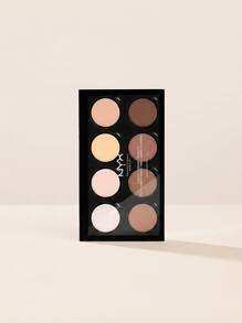 NYX Highlight & Contour Pro Palette 21.6 G - Nude - View 1