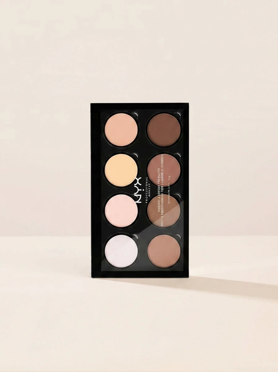 NYX Highlight & Contour Pro Palette 21.6 G - Nude - View 1