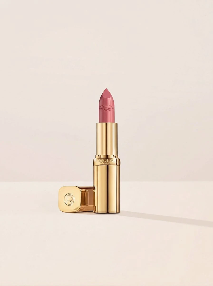 L’Oreal Paris أحمر شفاه ساتان ريتش 266 وردة الياقوت 5 مل - 266 سافاير روز - مشاهدة 1