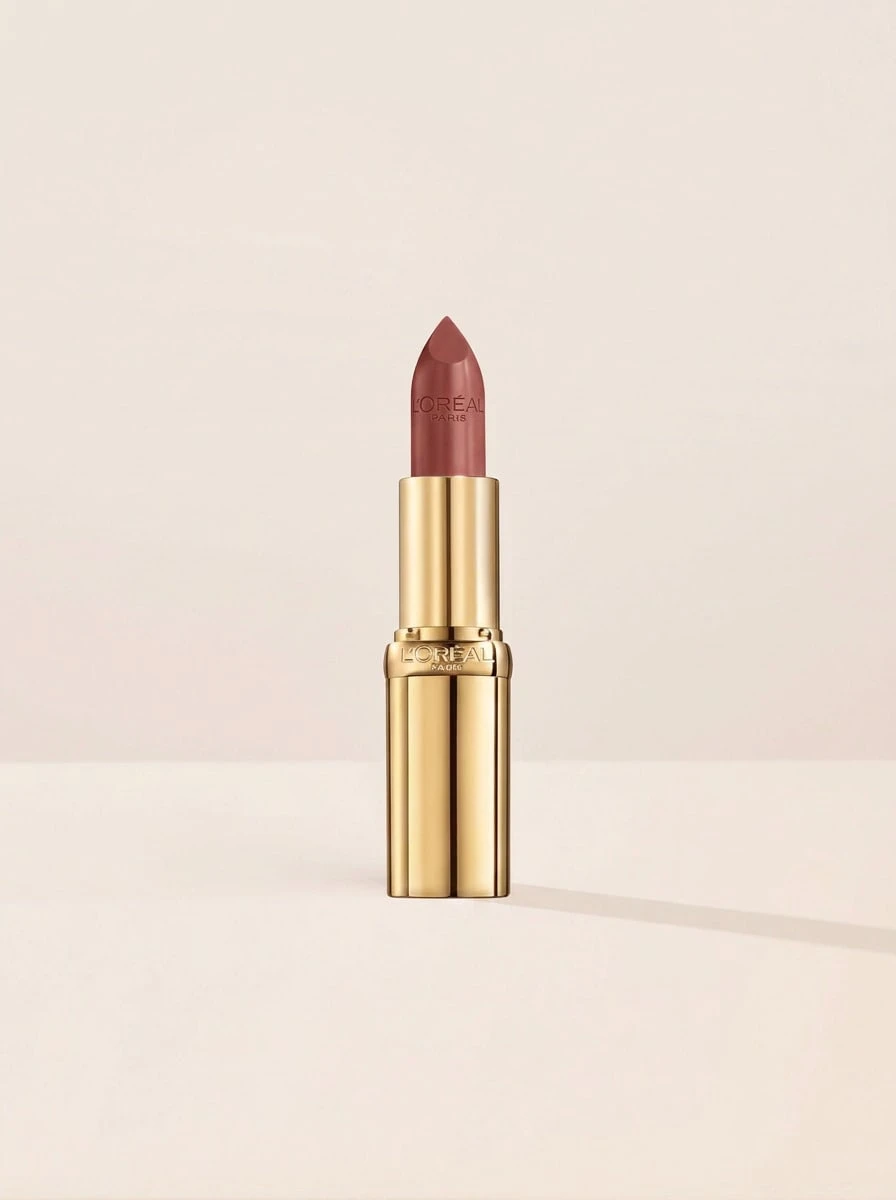 Color Riche Satin Lipstick 635 Worth It Medium 4.8 G – Lipstick, Hydrating, For Women, Medium Mauve, Argan Oil, Suitable For Daily Makeup Routine - 635 Worth It Medium - View 1