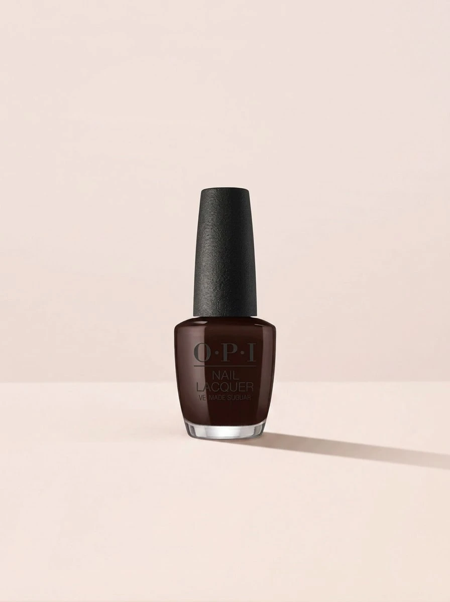 OPI Nail Lacquer Shh It's Top Secret 15 Ml – Nail Polish, Long-Lasting, For Women, Dark Brown, Suitable For Professional Manicure - Shh It's Top Secret - View 1