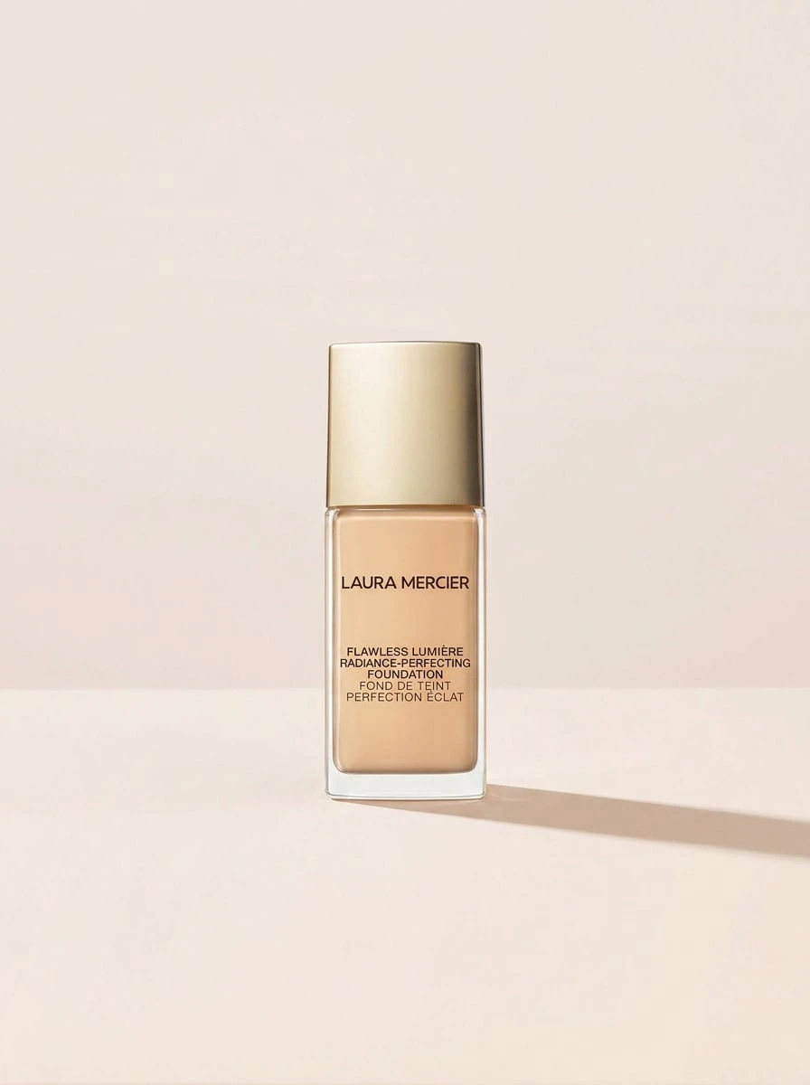 Laura Mercier Flawless Lumière Radiance Perfecting Foundation 2C1 Ecru 30 Ml – Foundation, Radiant Finish, For Dull Skin, 2C1 Ecru, Silver Ear Mushroom Extract, Suitable For Daily Makeup Routine - 2C1 Ecru - View 1