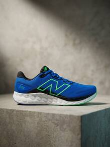 New Balance Men Sneakers Breathable Cushioned Comfortable Casual Gym Black M680LB8 - blue - View 1