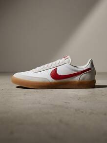 Nike Killshot Hi Td 女款運動鞋，輕量透氣，百搭日常跑步鞋，白色 IF1745-400 - 白色/紅色/灰色 - 查看 1