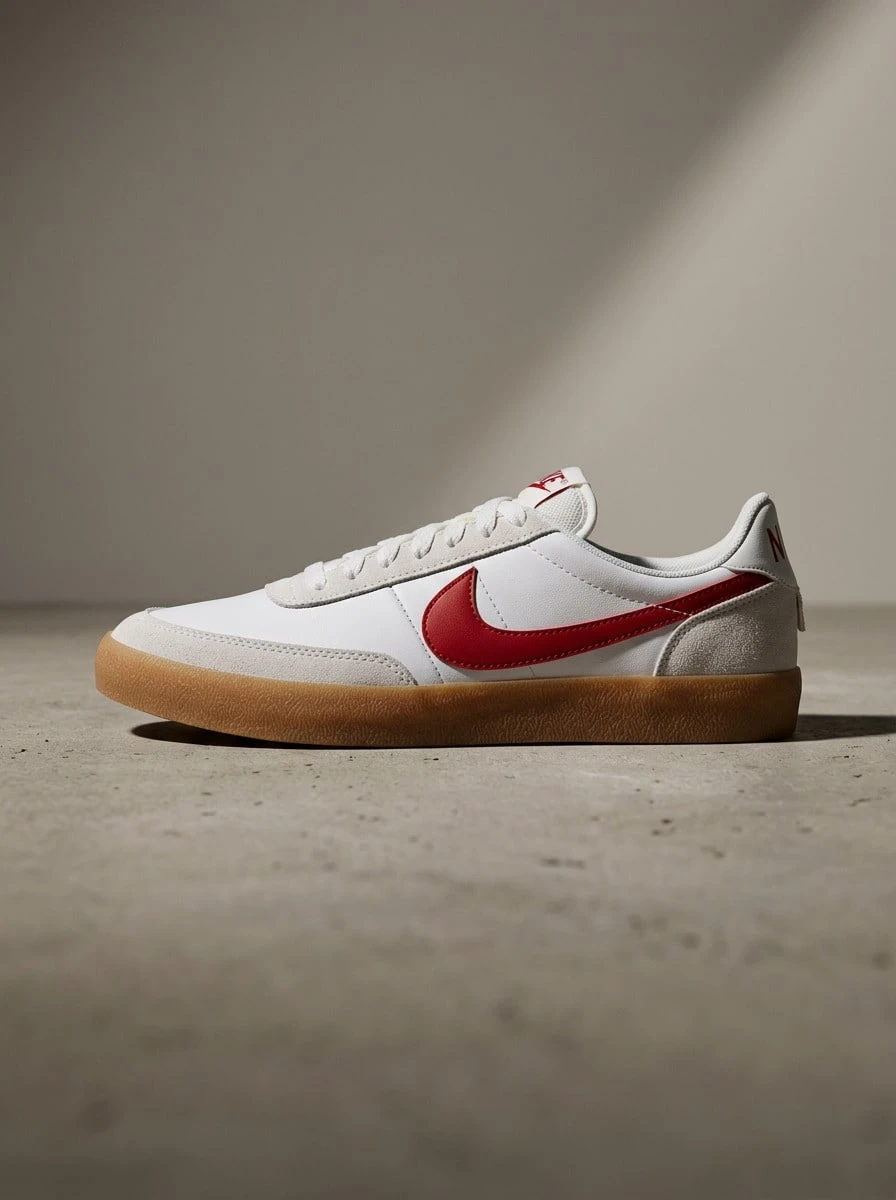 Nike Killshot Hi Td 女款運動鞋,輕量透氣,百搭日常跑步鞋,白色 IF1745-400 - 白色/紅色/灰色 - 查看 1