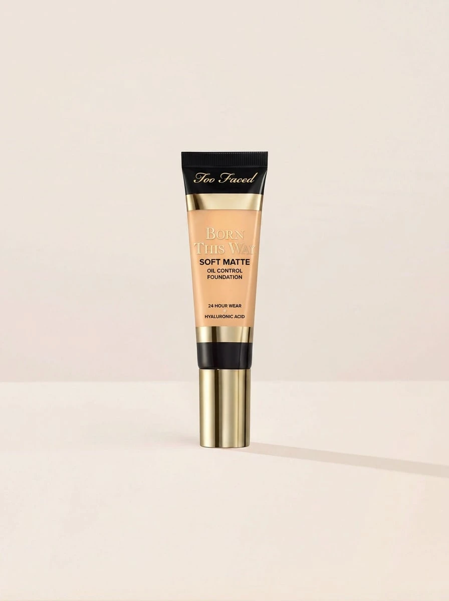 Too Faced Born This Way Soft Matte Foundation Vanilla 30 Ml – Foundation, Soft Matte, For Oily Skin, Vanilla, Hyaluronic Acid, Suitable For Daily Makeup Routine - Vanilla - View 1