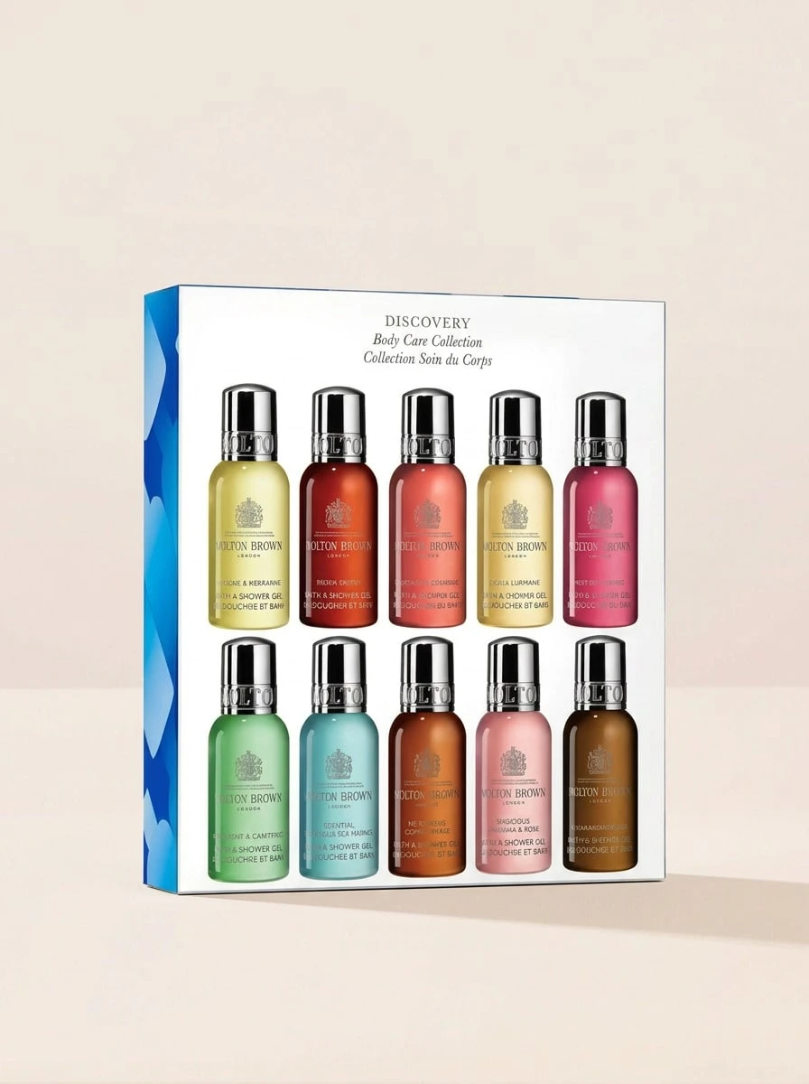 Molton Brown مجموعة هدايا مجموعة العناية بالجسم Discovery 10 * 30 مل - مجموعة ديسكفري للعناية بالجسم 10 * 30 مل - مشاهدة 1