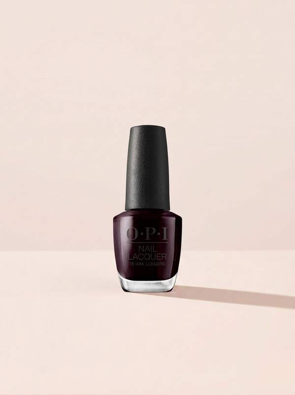 OPI Nail Lacquer Black Cherry Chutney 15 Ml – Nail Polish, Long-Lasting, For Women, Deep Burgundy, Suitable For Home Manicure