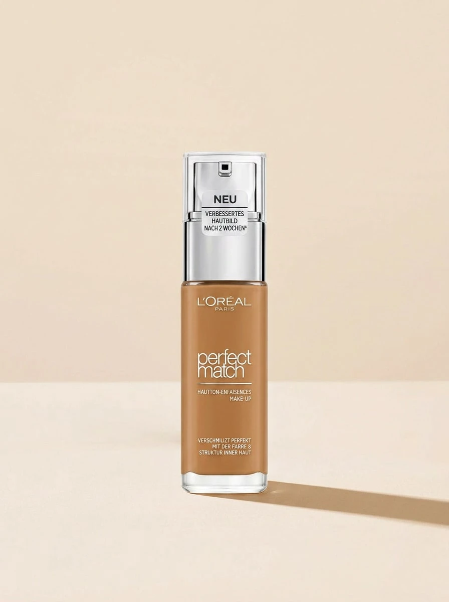 True Match Liquid Foundation 8.5W 30 Ml – Foundation, Skin-Matching, For Deep Skin Tones, 8.5W, Hyaluronic Acid, Suitable For Daily Makeup Routine - Beige - View 1
