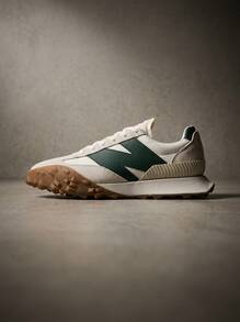New Balance Hi Og 男款運動鞋，輕量透氣緩震，日常休閒白色 UXC72VA - 海鹽夜巡綠 - 查看 1