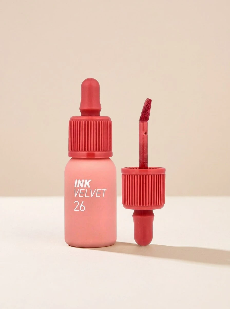 PERIPERA INK VELVET 026 WELL-MADE NUDE 4 G – Lip Tint, Long-Lasting, For Women, Well-Made Nude, Velvet Formula, Suitable For Daily Makeup - 026 WELL-MADE NUDE - View 1