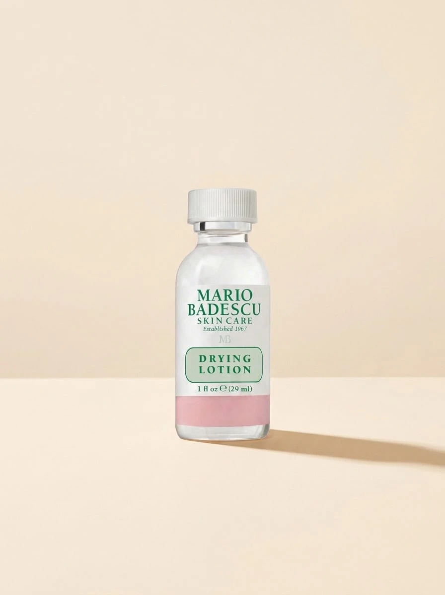 Mario Badescu Drying Lotion 29 Ml – Spot Treatment, Fast-Acting, For Acne-Prone Skin, Pink, Salicylic Acid, Suitable For Overnight Skincare Routine - Clear - View 1