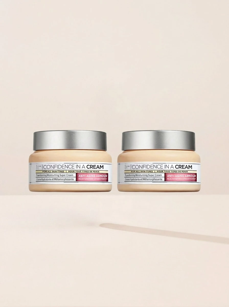 IT Cosmetics [Bundle] Confidence In A Cream Anti-Aging Hydrating Moisturizer 60 Ml X 2 - Confidence - View 1