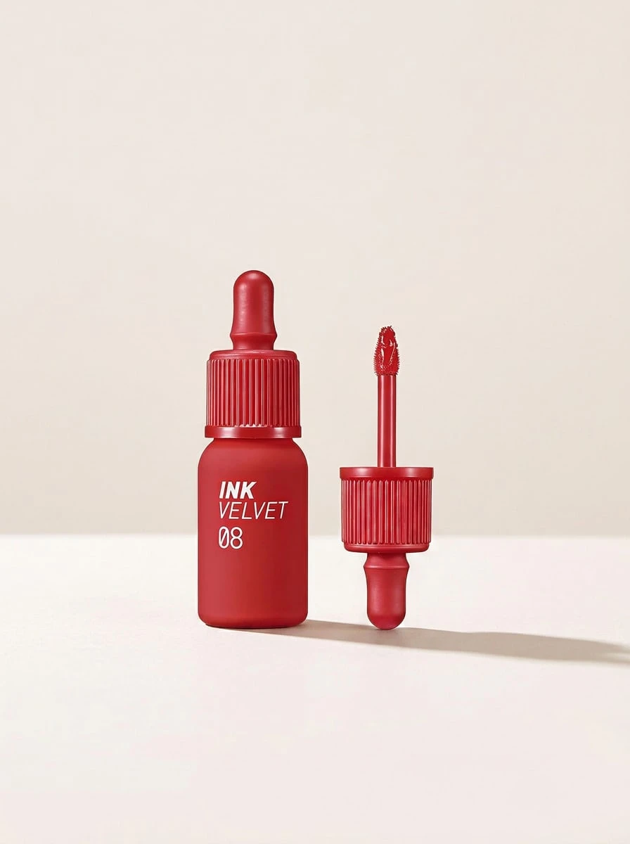 Peripera Ink Velvet Lip Tint 08 Sellout Red 4 G – Lip Tint, Long-Lasting, For Women, Sellout Red, Suitable For Daily Makeup - 08 Sellout Red - View 1