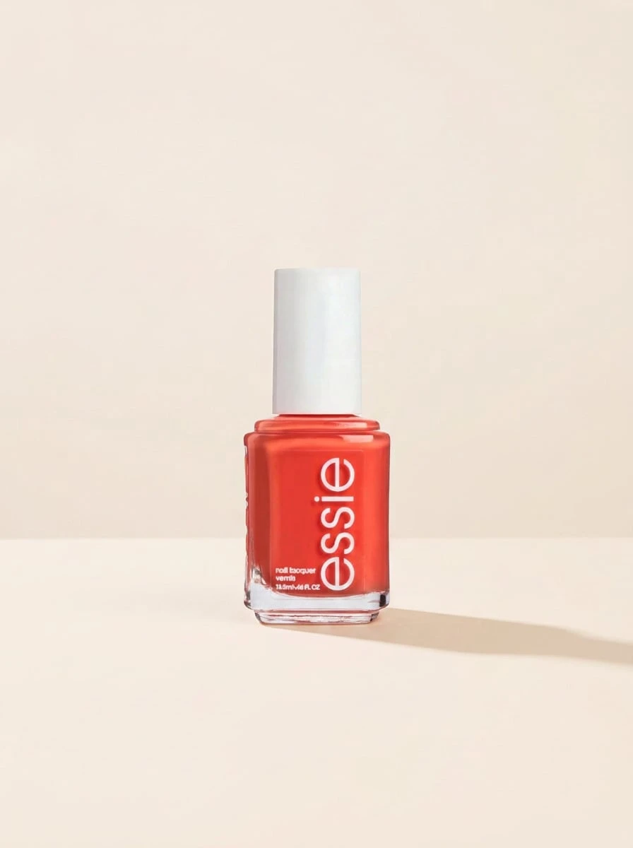 Essie Nail Polish Sunshine State Of Mind 13.5 Ml – Vibrant Orange Glossy Finish, Long-Wear Professional Formula, Chip-Resistant Lacquer For Salon Quality Manicure, Perfect For Summer Beach Vacation And Bold Daily Style - Sunshine State Of Mind - View 1